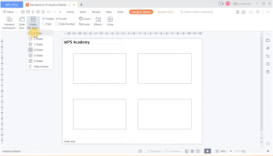 WPS Presentation讲义母版